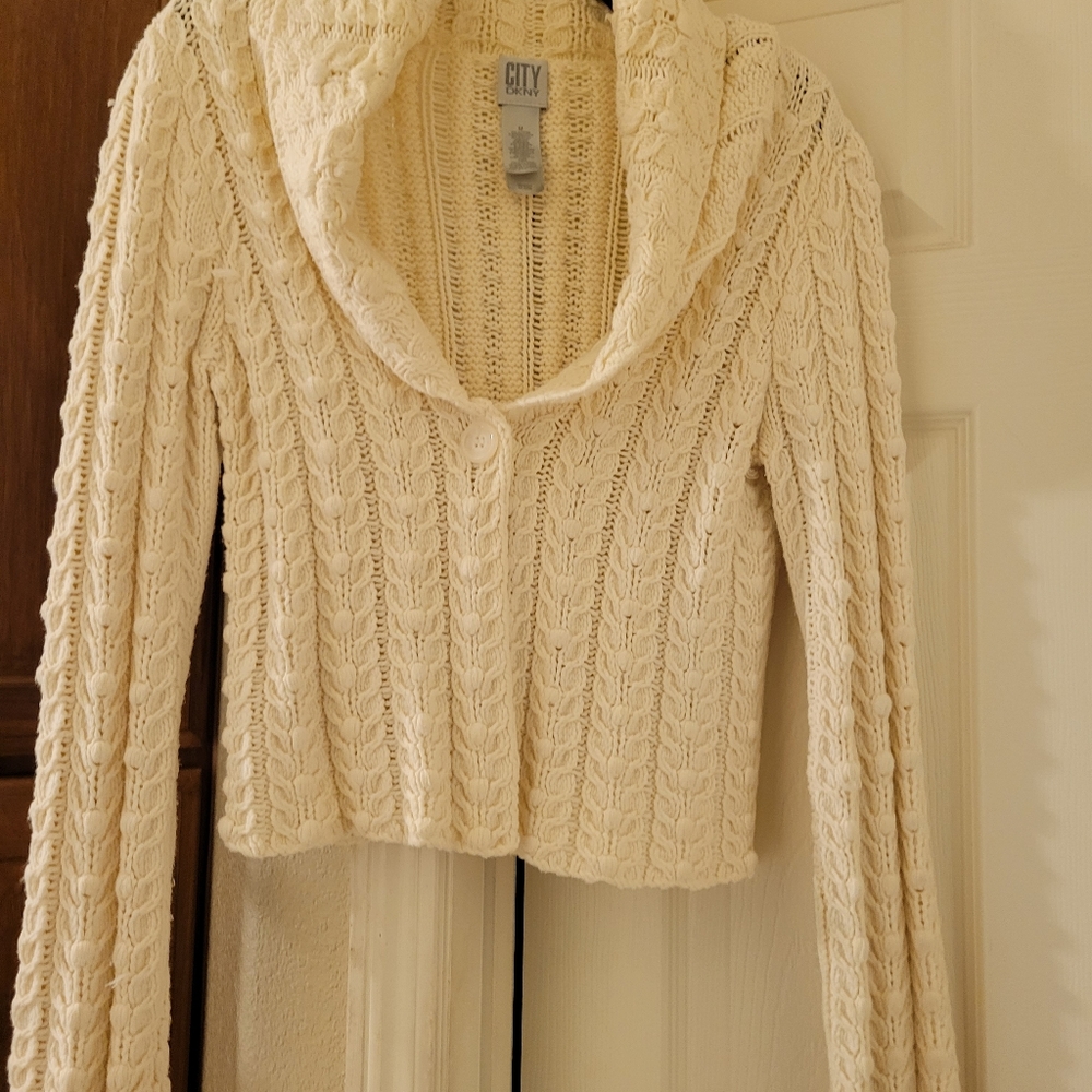 Cream sweater